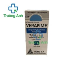 Verapime 1g tiêm - Thuốc kháng khuẩn hiệu quả của Hy Lạp
