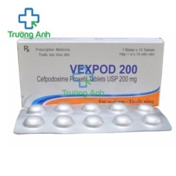 Vexpod 200 - Thuốc điều trị điều trị các nhiễm khuẩn của Ấn Độ