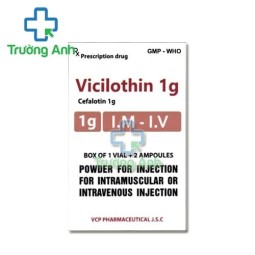 Vicilothin 1g - Thuốc điều trị nhiễm trùng hiệu quả của VCP