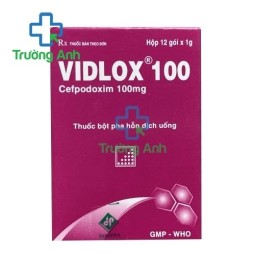 Vidlox 100 Vidipha - Thuốc điều trị nhiễm khuẩn hiệu quả
