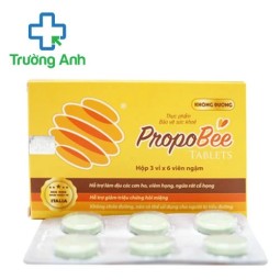 Viên ngậm PropoBee Tablet - Hỗ trợ giảm ho, giảm đau rát họng hiệu quả 