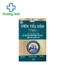 Viên tiểu đêm Heki - Hỗ trợ bổ thận, tăng cường chức năng thận 
