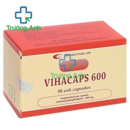 Vihacaps 600 - Giúp ngan ngừa và làm chậm gan nhiễm mỡ hiệu quả của Belarus