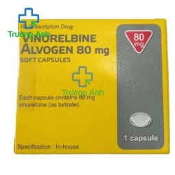 Vinorelbine Alvogen 80mg Soft Capsules - Thuốc điều trị ung thư vú hiệu quả