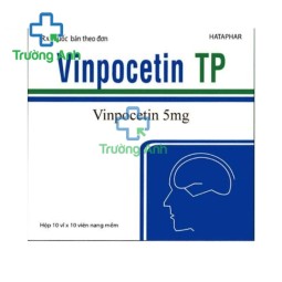 Vinpocetin TP - Thuốc điều trị rối loạn tuần hoàn máu não hiệu quả của Hataphar
