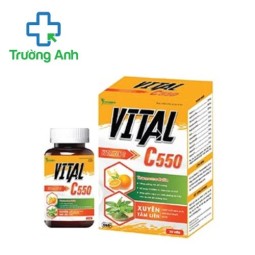 Vital C550 - Hỗ trợ tăng cường sức đề kháng cho cơ thể