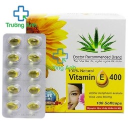 Vitamin E400 Kèm Tinh Chất Nha Đam - USA PHARMA