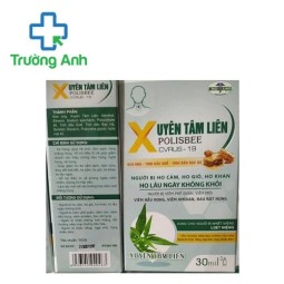 Xịt họng Xuyên tâm liên Polisbee Cvrus-19 30ml Rio Pharmacy - Hỗ trợ giảm ho, long đờm