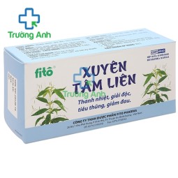 Fito Xuyên tâm liên - Hỗ trợ điều trị cảm mạo, phát sốt, ho, viêm họng