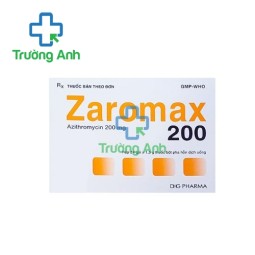 Zaromax 200 - Thuốc điều trị nhiễm khuẩn hiệu quả của DHG Pharma