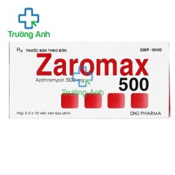 Zaromax 500 - Thuốc điều trị rối nhiễm khuẩn hiệu quả