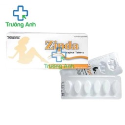 Thuốc Zipda đặt âm đạo Clotrimazole trị nấm âm đạo