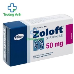 Zoloft 50mg Pfizer - Thuốc điều trị bệnh trầm cảm hiệu quả
