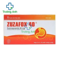 Zuzafox 40 - Thuốc điều trị loét dạ dày tá tràng hiệu quả