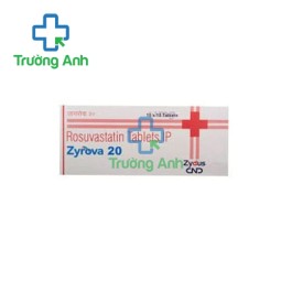 Zyrova 20 - Thuốc điều trị tăng cholesterol hiệu quả của Cadila