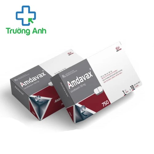 Amdavax 750mg - Thuốc điều trị bệnh nhiễm khuẩn của Éloge