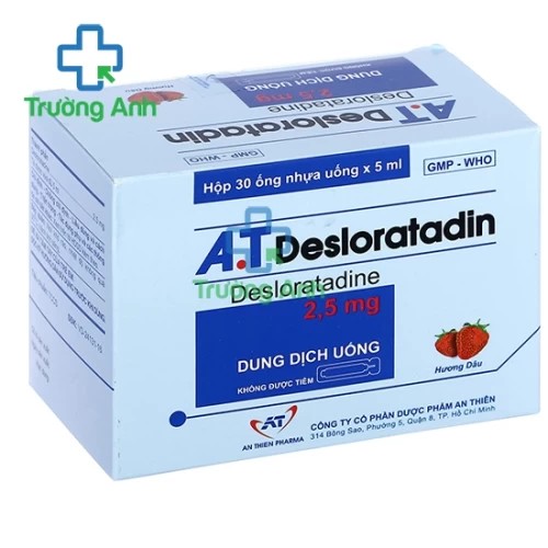 A.T Desloratadin (chai 100ml) - Thuốc chống dị ứng hiệu quả