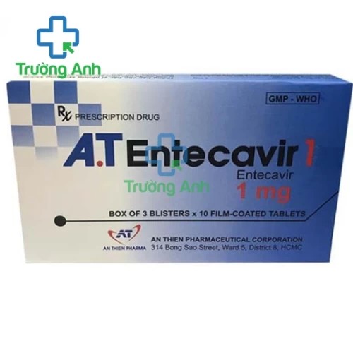 A.T Entecavir 1mg - Thuốc điều trị viêm gan B hiệu quả