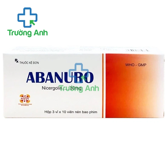 Abanuro 30mg Phương Đông - Thuốc điều trị rối loạn tuần hoàn máu não