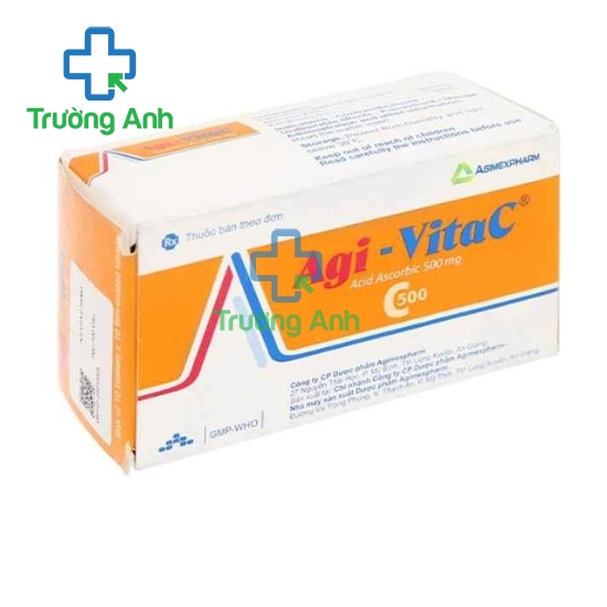 Agi-vitac - Điều trị bệnh thiếu vitamin C hiệu quả 