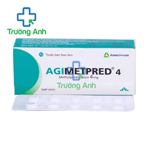 Agimetpred 4 - Thuốc chống viêm hiệu quả Agimexpharm