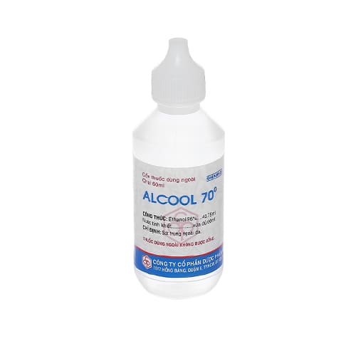 Alcool 70° OPC - Giúp sát trùng ngoài da hiệu quả