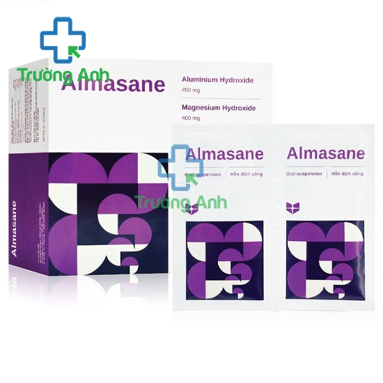 Almasane - Thuốc làm dịu các chứng khó tiêu, ợ nóng, đầy hơi hiệu quả