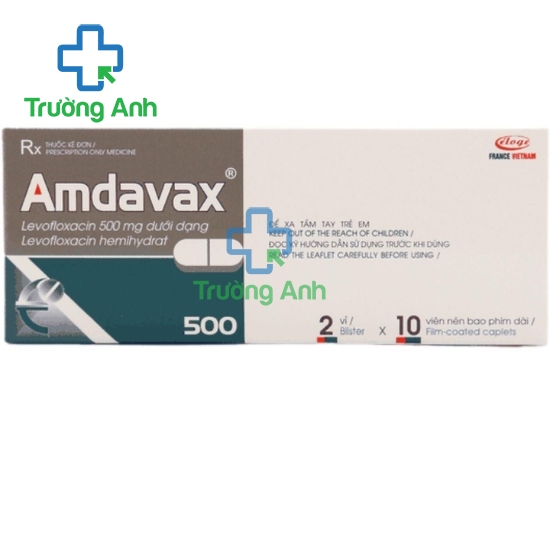 Amdavax 500mg - Thuốc điều trị bệnh nhiễm khuẩn của Éloge