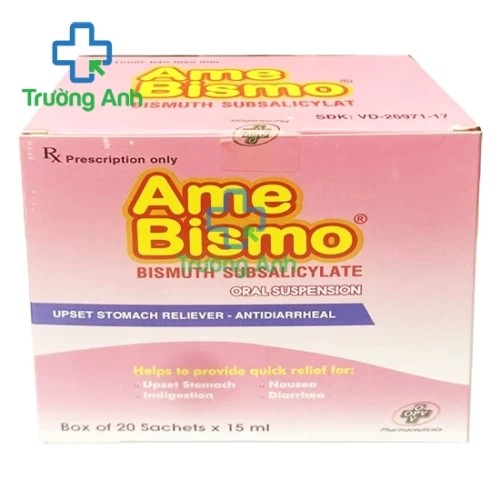 Amebismo OPV (20 gói 15ml) - Thuốc điều trị viêm loét dạ dày tá tràng hiệu quả