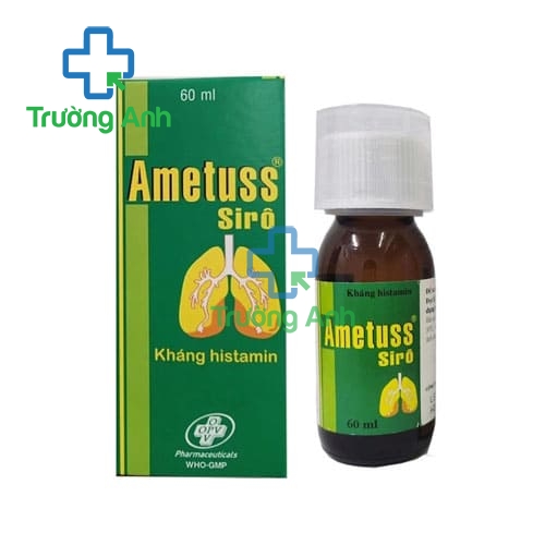 Ametuss sirô - Thuốc điều trị ho hiệu quả của OPV