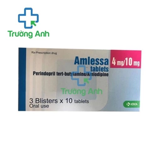 Amlessa 4mg/10mg Tablets Krka - Thuốc điều trị tăng huyết áp hiệu quả 