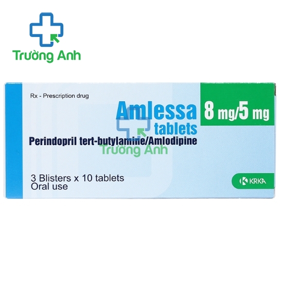 Amlessa 8mg/5mg Tablets Krka - Thuốc điều trị tăng huyết áp hiệu quả
