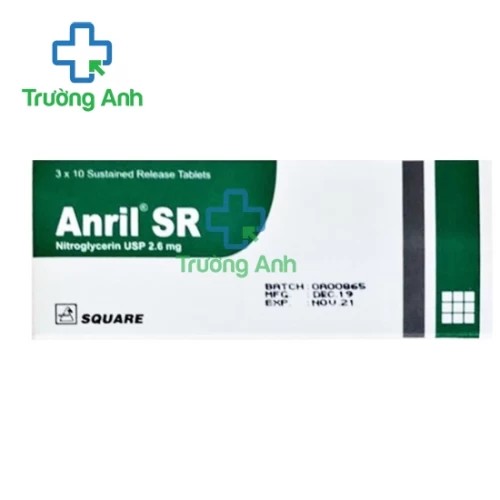 Anril SR - Thuốc điều trị và dự phòng các cơn đau thắt ngực hiệu quả của Square