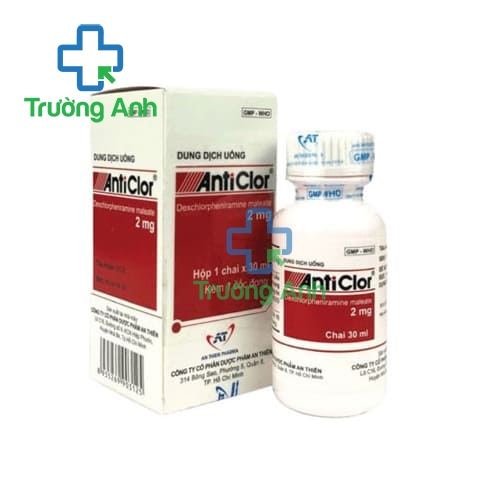 Aticlor 2mg/5ml An Thiên - Thuốc điều trị viêm mũi, mề đay