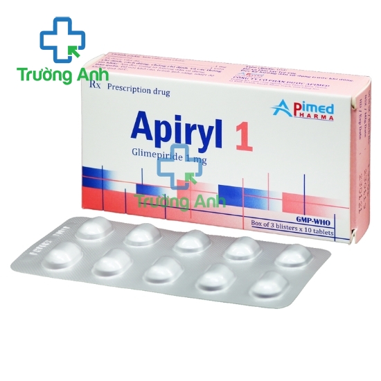 Apiryl 1 - Thuốc điều trị đái tháo đường type 2 của Apimed