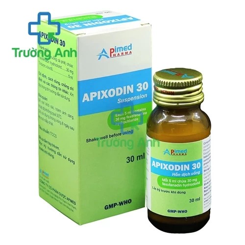 Apixodin 30 - Thuốc điều trị viêm mũi dị ứng của Apimed