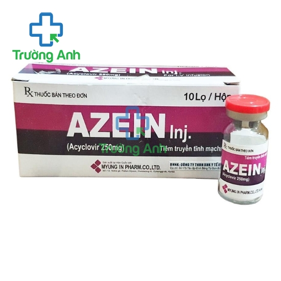 Azein Inj 250mg - Thuốc điều trị nhiễm nấm hiệu quả của Hàn Quốc