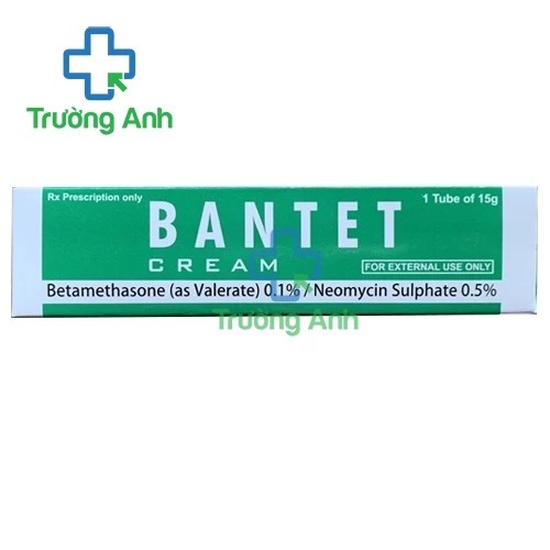 Bantet - kem bôi viêm da Betamethason & Neomycin