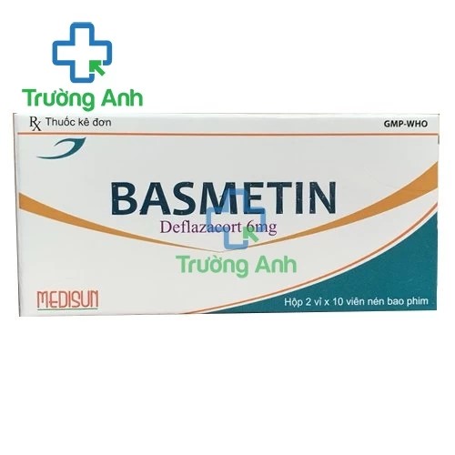 Basmetin 6mg - Điều trị tình trạng viêm nhiễm hiệu quả của Medisun