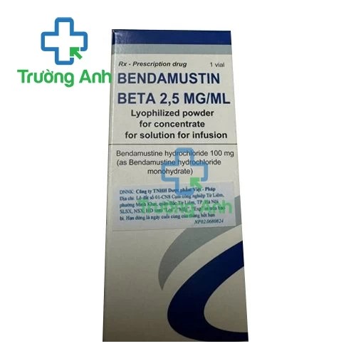 Bendamustin beta 2,5mg/ml - Thuốc điều trị bạch cầu lympho