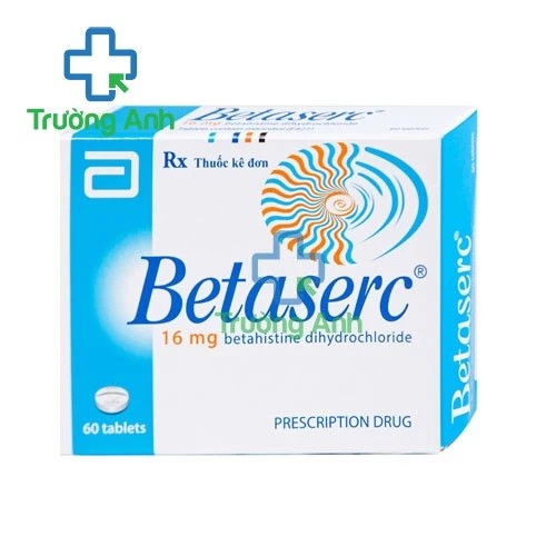 Betaserc 16mg - thuốc điều trị rối loạn tiền đình của Abbot