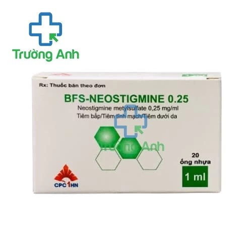 BFS-Neostigmine 0.25 - Thuốc giãn cơ và tăng trương lực cơ hiệu quả