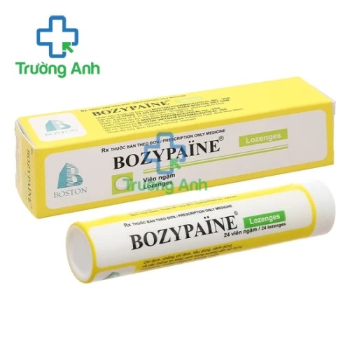 Bozypaine - Viên ngậm điều trị đau họng hiệu quả của Boston