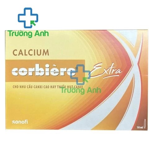 Calcium corbière extra Sanofi - Dung dịch trị loãng xương hiệu quả