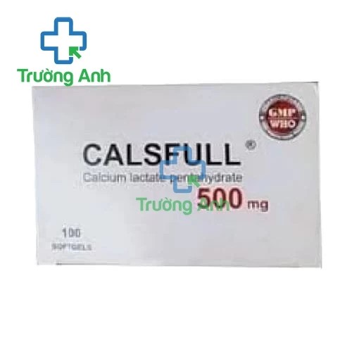 Calsfull - Thuốc điều trị thiếu calcium của công ty Phong Phú