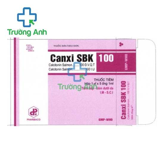 Canxi SBK 100 - Thuốc điều trị bệnh Paget hiệu quả