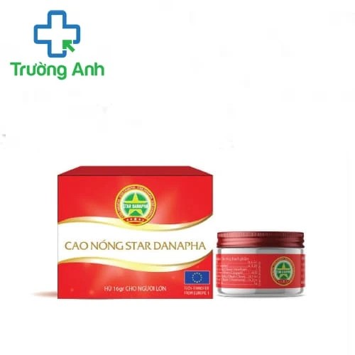 Cao nóng Star Danapha 3g - Cao massage ngoài da