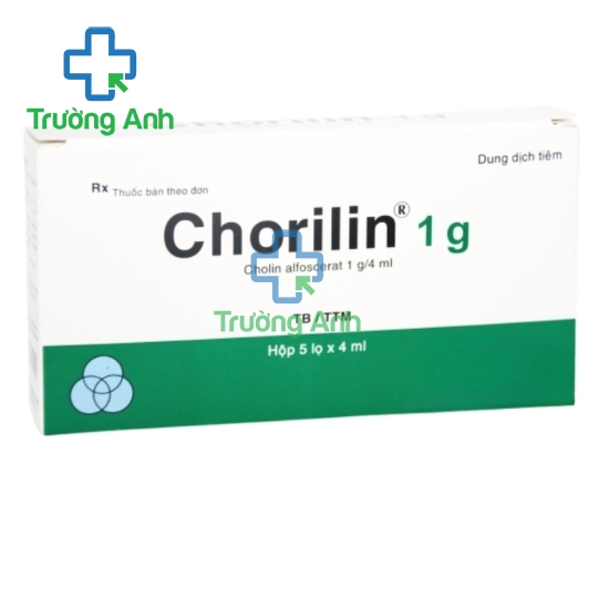 Chorilin 1g Bidipharm - Thuốc điều trị rối loạn cảm xúc hiệu quả