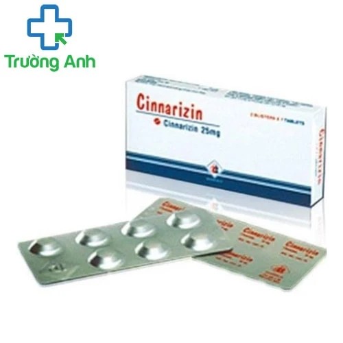 Cinnarizin 25mg DPHN - Thuốc chống xay tầu xe hiệu quả