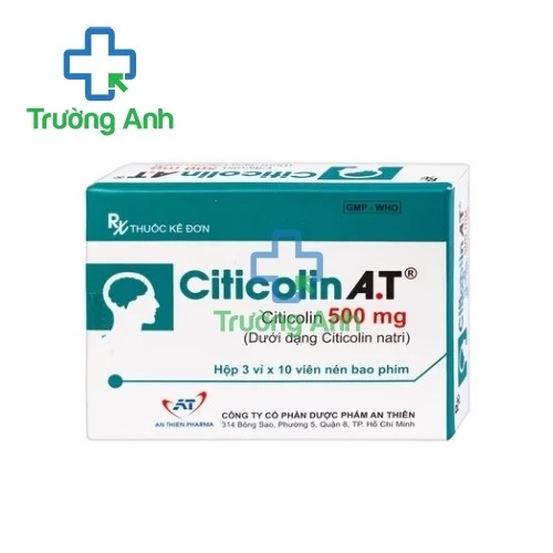 Citicolin A.T - Thuốc điều trị bệnh não cấp tính hiệu quả